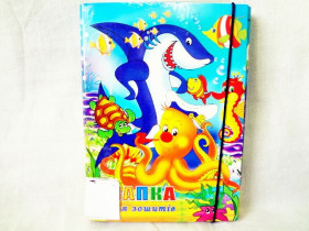 Папка "С" зош.А-5 на резин. супер 25см