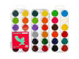 Акварель медова Гамма 24кол. 200109/312060 (12шт)