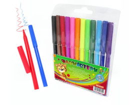 Фломастери 12кол.АС09-12 неЗнайка (24/12/192/240шт)