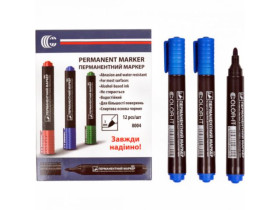 Маркер C-8004, синій (12 шт.)