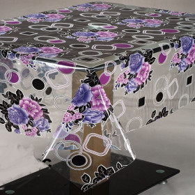 1865 Клеенка ПВХ в рулоне силикон "France" 1.40*30м