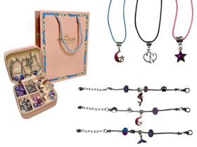 НАБІР ДЛЯ СТВОРЕННЯ БРАСЛЕТІВ PANDORA THE BEST ФІОЛЕТОВІ