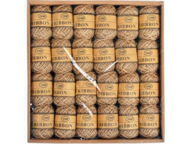 Нитки для творчості, джутові, коричневі, 10 м, арт. 005 (24 шт.)