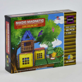 Конструктор магнітний JH 8863 Домік на дереві 40 деталей