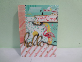 Блокнот А6, тверда обкладинка, клітинка, 160 арк., "Скат", ТП-52 (10 шт.)