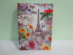 Блокнот А6, клітинка, тверда обкладинка, 176 арк., "Скат", ТП-4 (10 шт.)