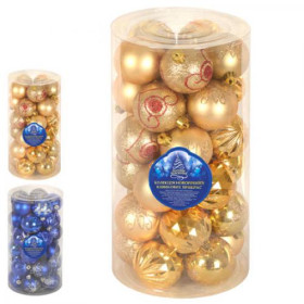 8514 Елочные шарики 6см 30шт/колбе (12уп)