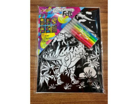 Бархатна розмальовка+флом 5442 (12шт)