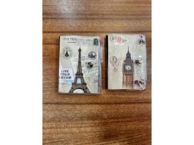 Блокнот на кнопці з ручкою, арт. 1003494 (12 шт.)