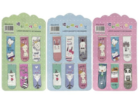 Закладка д/книг магніт 6шт 2019-5 (45уп)