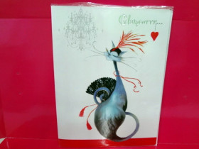 490737 Папка скоросшив. А4 "Glamour cats" L5911