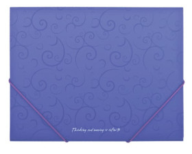 Папка пластикова А5 на гумках BUROMAX 3902 (10шт)