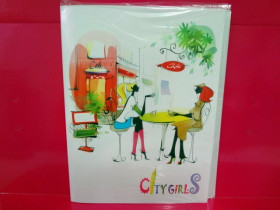 490726 Папка скоросшив. А4 "Сity girls" L6011