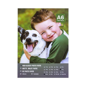 Фотопапір А6 глянець 230гр/м2 100арк 10*15см 493 (6уп)
