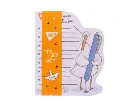 Папір для нотаток YES To Do "Прішло врємя" Гусь, планшет з магнітом, блок 52 аркуша 170291