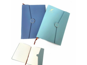 Блокнот А5 шкірзам, 108арк, клітинка, А25-778