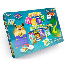 Гра "Суперлото Абетка" СЛА-01U укр .. (10) "Danko Toys"