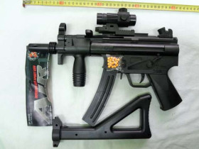 TG Автомат 133008/588 В (48шт) пули, лазер, в кульке