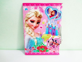 Блокнот А-6 "И,L" на ключ в кор. 117609