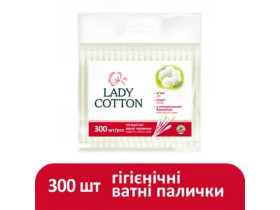 Вухочистки *Lady Cotton* 300шт (50уп)