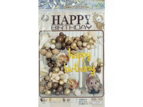 Набір повітряних куль 106шт для створення фотозони QQL-103/1404-18 (1уп)