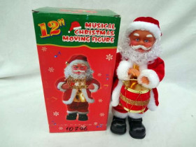 ДЕД МОРОЗ 30сm МУЗЫКА, ДВИЖЕНИЕJY09-002 (24шт)