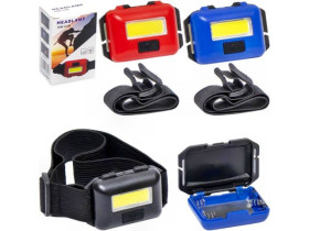 Ліхтарик налобний 10W COB LED 818