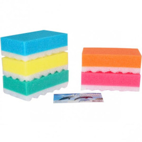 Губка банна "Дельфин" 17*10*5см