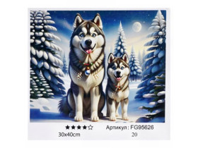 Картина за номерами 30*40см, 95626, фарби
