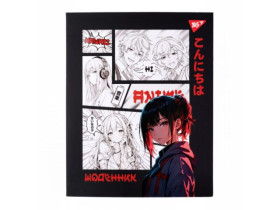 Щоденник шкільний YES інтегральний Anime B&W, А5, 40 аркушів 911577