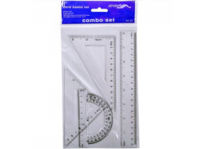 Н-р геометричний прозорий 1120 С-20см (24шт/576)