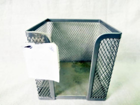 Пенал д/бум SK 95*95 метал.сер.SK-701