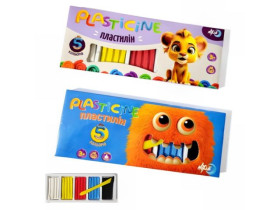 Пластилін Hipe TM 5 кол.100г (30/120) 832480