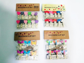 Канц.прищека декор.539 (12шт/10уп)