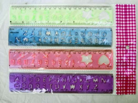 Лінійка букви-цифри  20см (24/4шт) "О"