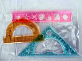 Н-Р лінійок геометр  15см  "Козлов"