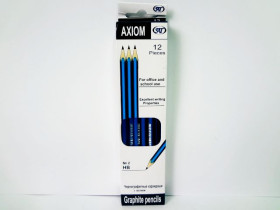 Олівці прост.з рез."Axiom" 181-1