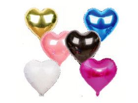 Фольгована кулька 18" "Серце", арт. 990319 (10 шт./уп.)