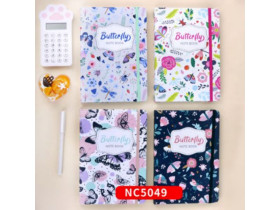 117222 Блокнот на резинці NC7049 А7 192арк, клітка (24/192)