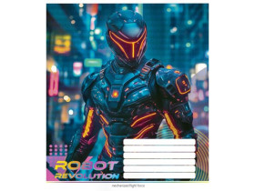 Зошит 18арк, у лінію, Star 3522L ВД-лак (25/250)