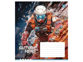 Зошит 12арк, у клітинку, Школярик 3447K ВД-лак (30/300)