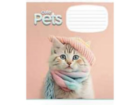 Зошит 12арк, у косу лінію, Школярик 3253С ВД-лак (30/300)