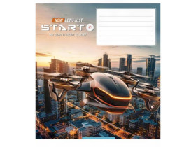 Зошит 12арк, у косу лінію, Школярик 3411С ВД-лак (30/300)