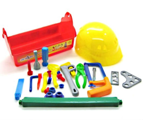 31-005 Набор Юный Слесарь, 23 дет., с каской в чемодане (6шт)
