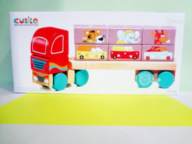 Дер.ігр."Тягач з кубиками LM-14" 13432