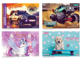 Альбом 20арк/100 г/м2 спіраль Руслан (20/160)