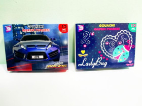 Гуаш 12кол/10мл "Economix" (12шт)