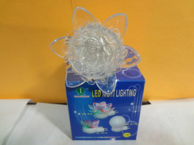 Нічник "Роза", модель 811, 7,2×7,6 см, з вимикачем (144 шт.)