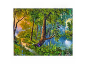 1103 Картина за номерами, пензлик+фарби 30*40см