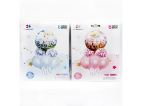 Кулі повітряні, набір 6 шт., арт. 1212-11 (10 шт.)